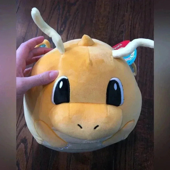 Original Squishmallows x Pokémon 10” Dragonite Plush - BRAND NEW! - Picture 10 of 11